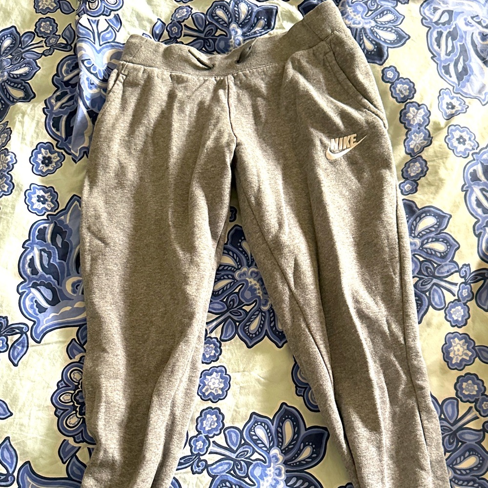 Nike Kids Light Gray Sweatpants